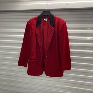 Sag Harbor Red Blazer with Black Label
